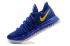 Nike Zoom KD X 10 Men Basketball Shoes Warrior Royal Blue Yellow