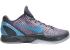 Nike Zoom Kobe 6 Dark Grey Daring Red Chlorine Blue Shoes DD2305-003