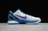 Nike Zoom Kobe 6 White Blue Purple Basketball Shoes CW2190-102