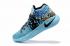 Nike Kyrie II 2 Tie Dye Effect Light Blue Black Multi Color Shoes 819583 Unisex