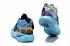 Nike Kyrie II 2 Tie Dye Effect Light Blue Black Multi Color Shoes 819583 Unisex