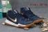 Nike Zoom Kyrie 3 EP Men Basketball Shoesk Deep Blue Gold Brown
