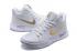 Nike Zoom Kyrie III 3 Men Basketball Shoes White All Gold
