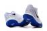 Nike Zoom Kyrie III 3 white blue Men Basketball Shoes Flyknit