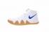 Nike Kyrie 4 Uncle Drew White Gum Athletic Shoes 943807-100