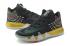 Nike Zoom Kyrie 4 Men Basketball Shoes Black Colored Yellow New
