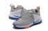 Nike Zoom Witness Lebron James Grey Blue Grey Basketball Shoes 884277-004
