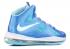 Nike Lebron 10 Gs Blue Diamond Windchill Photo Td Pl 543564-400