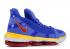 Nike Lebron 16 Blue Superbron Maize Racer Varsity Red CD2451-400
