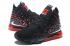 2020 Nike LeBron 17 Black Infrared Black White University Red BQ3177 006