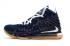 Nike Zoom Lebron XVII 17 College Navy Blue White King James Basketball Shoes Release CU5056-400