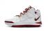 Nike Zoom Lebron III 3 Retro White Wine Red Metallic Gold Basketball Shoes AO2434-106