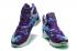 Nike LeBron 13 EP NikeId 25K Purple Flower Green Basketball Shoes 823301