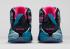 Nike LeBron 12 - 23 Chromosomes Black Pink Pow Blue Lagoon 684593-006