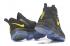 Nike Zoom LeBron XIV 14 black yellow Men basketball shoes 852405-007