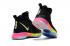 Nike Zoom Lebron XIV 14 Black Pink Yellow Unisex Basketball Shoes SBR