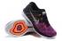 Nike Flyknit Lunar 3 Black Purple Orange Womens Running Shoes 698182-006