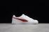Nike Clyde Core Leather Foil White Red Cherry Mens Shoes 364669-03