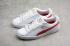 Nike Clyde Core Leather Foil White Red Cherry Mens Shoes 364669-03