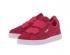 PUMA Suede Heart Valentine White Red Little Kids Casual Shoes 365136-01