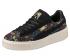 Puma Basket Platform Womens Day Of The Dead Casual Shoes 364810-01