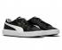 Puma Breaker Black White Leather Mens Casual Shoes 366078-01