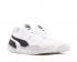 Puma Clyde Hardwood Basketball White Black Mens Shoes 193663-01