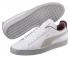 Puma Ferrari Basket White Glacier Gray Mens Casual Shoes 306214-02