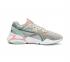 Puma Nova Mesh Wmns Gray Sneakers Gray Violet Peach Bud Womens Shoes 369655-02