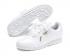 Puma Roma Heart Patent WNS White Gold Womens Shoes 370175-01