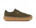 Puma Suede Platform Trace Green Wmns Olive Night Womens Shoes 365830-03