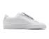 Puma Wmns Basket Badge HNDWRTTN White Black Womens Shoes 370190-01