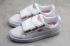 Sneakers PUMA Basket Heart Leather Puma White Rose Gold Womens Shoes 367817 01