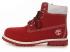 Mens Timberland 6-inch Premium Boots Red White