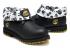 Mens Timberland Heritage Roll-top Boots Black Yellow White