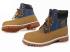Timberland 6-inch Premium Scuff Proof Boots Men Wheat Blue Black