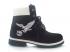 Timberland Custom 6 Inch Boots Mens Black White