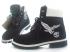 Timberland Custom 6 Inch Boots Mens Black White