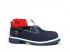 Timberland Roll-top Boots Men Navy Red