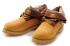 Wheat Brown Timberland Roll-top Boots For Men