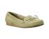 Womens Timberland Earthkeepers Deering Boat Ballerina Shoes Lime Yellow