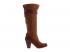 Womens Timberland Earthkeepers Shoreham Tall Zip Boots Chocolate