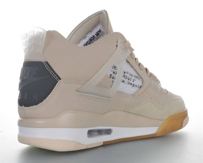 womens aj iv retro x off white sail