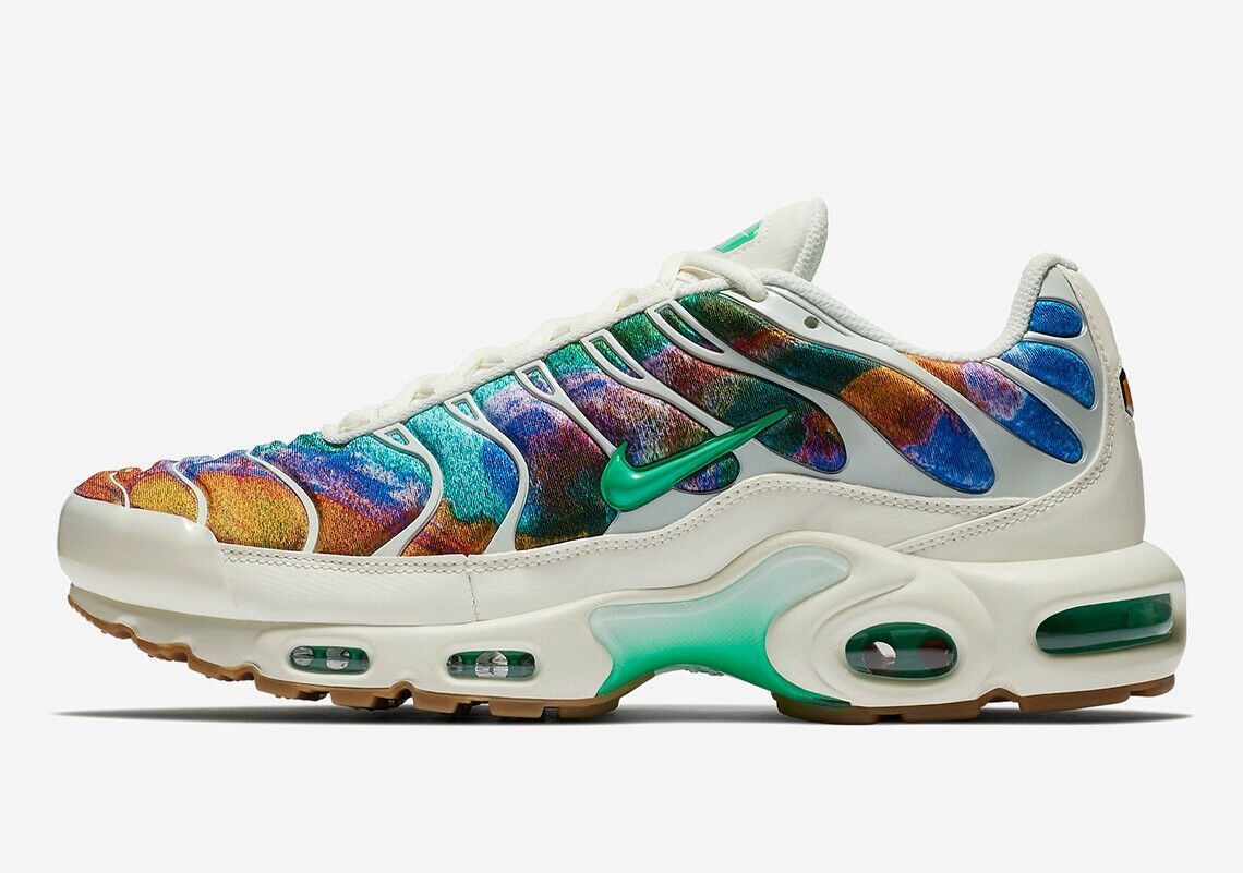 Nike Air Max Plus TN Tuned 1 Print Galaxy White Rainbow Multicolor AR1949100 Febshoe