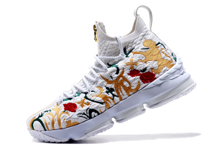Lebron 15 white rose Sale